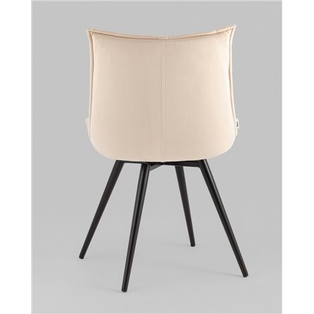 Стул|Stool Group|Робб велюр бежевый вращающийся