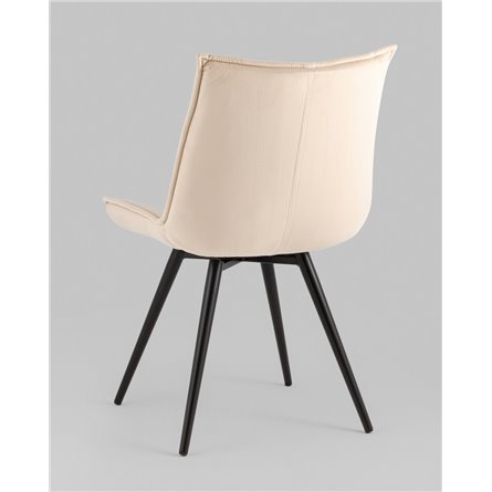 Стул|Stool Group|Робб велюр бежевый вращающийся