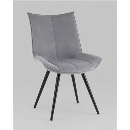 Стул|Stool Group|Робб велюр серый вращающийся