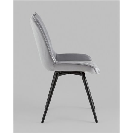 Стул|Stool Group|Робб велюр серый вращающийся