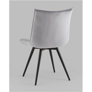 Стул|Stool Group|Робб велюр серый вращающийся