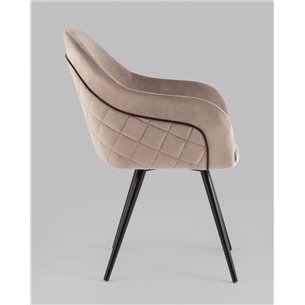 Стул|Stool Group|Новел велюр серо-коричневый вращающийся