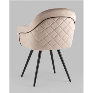 Стул|Stool Group|Новел велюр серо-коричневый вращающийся