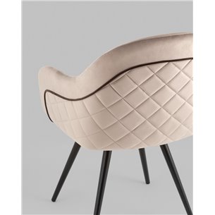 Стул|Stool Group|Новел велюр серо-коричневый вращающийся