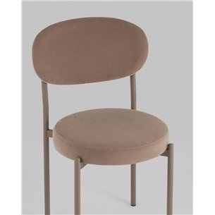 Стул|Stool Group|Бриф SN велюр капучино каркас капучино муар