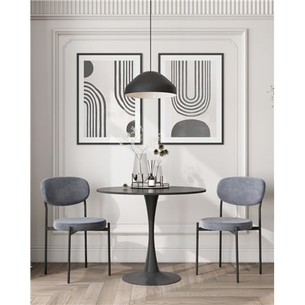 Стул|Stool Group|Бриф SN велюр серый