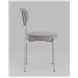 Стул|Stool Group|Бриф SN велюр серый каркас светло-серый муар Стул|Stool Group|Бриф SN велюр серый каркас светло-серый муар