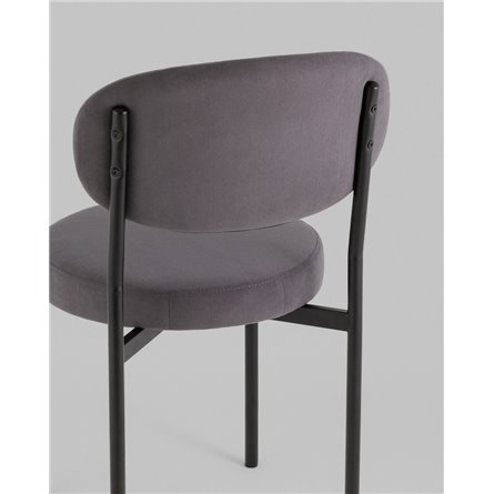 Стул|Stool Group|Бриф SN велюр тёмно-серый