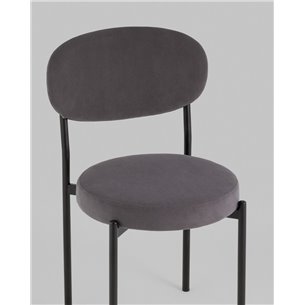 Стул|Stool Group|Бриф SN велюр тёмно-серый