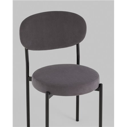 Стул|Stool Group|Бриф SN велюр тёмно-серый