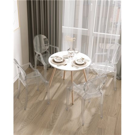 Стол|Инструкция по сборке|Рокки New D80 белый