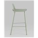 Комплект из четырех стульев|Stool Group|Mist пластиковое сиденье, серо-зеленый, ножки металл Комплект из четырех стульев|Stool Group|Mist пластиковое сиденье, серо-зеленый, ножки металл