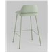 Комплект из четырех стульев|Stool Group|Mist пластиковое сиденье, серо-зеленый, ножки металл Комплект из четырех стульев|Stool Group|Mist пластиковое сиденье, серо-зеленый, ножки металл
