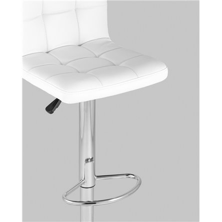 Комплект из двух стульев|Stool Group|Малави LITE NP белый поворотно-подъемный механизм газ-лифт обивка сиденья из искусственной