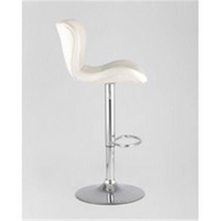 Комплект из двух стульев|Stool Group|ПОРШЕ белый NP механизм газ-лифт обивка сиденья из искусственной кожи