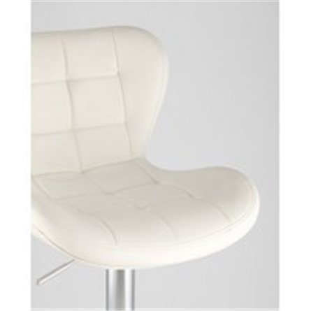 Комплект из двух стульев|Stool Group|ПОРШЕ белый NP механизм газ-лифт обивка сиденья из искусственной кожи