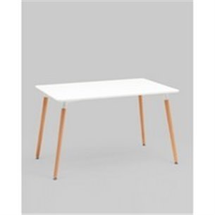 Стол обеденный|Stool Group|OSLO 120*80 белый на дер. ножках