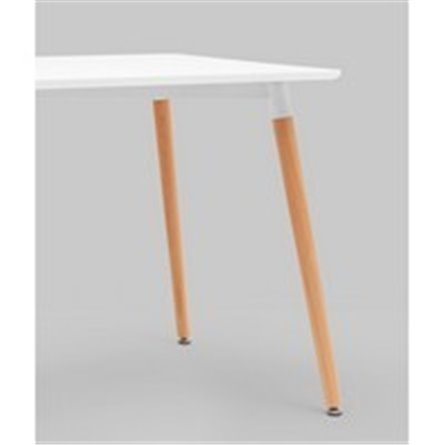 Стол обеденный|Stool Group|OSLO 120*80 белый на дер. ножках