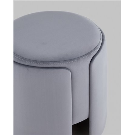 Пуф|Stool Group|Taks велюр серый