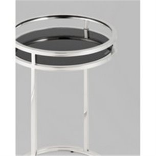 Журнальный стол|Stool Group|Гестия 41*60 см серебро