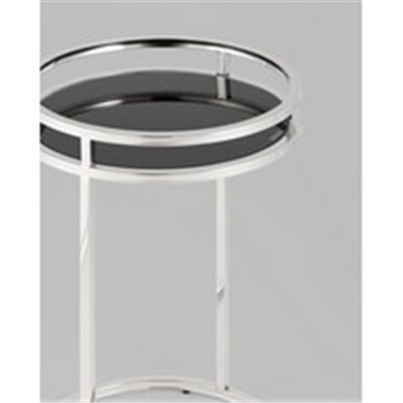 Журнальный стол|Stool Group|Гестия 41*60 см серебро