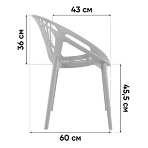 Стул|Stool Group|Takeo пластик бежевый