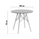 Стол|Stool Group|EAMES DSW NEW D80 стекло Стол|Stool Group|EAMES DSW NEW D80 стекло