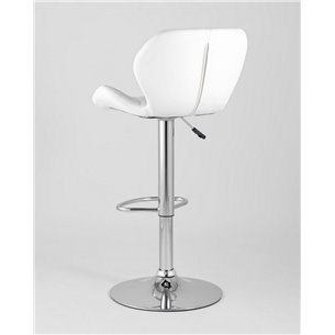 Комплект из двух стульев|Stool Group|Бон белый NP обивка экокожа на хромированной ножке 2 шт