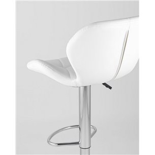 Комплект из двух стульев|Stool Group|Бон белый NP обивка экокожа на хромированной ножке 2 шт