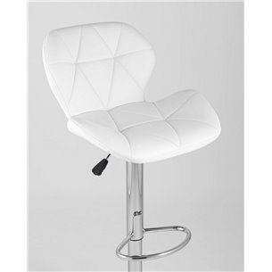 Комплект из двух стульев|Stool Group|Бон белый NP обивка экокожа на хромированной ножке 2 шт