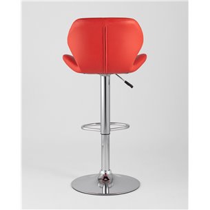 Комплект из двух стульев|Stool Group|Бон красный NP обивка экокожа на хромированной ножке 2 шт