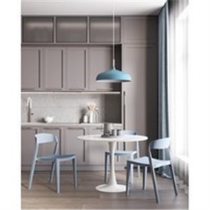 Стул|Stool Group|Moris пластик голубой