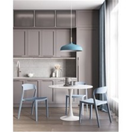 Стул|Stool Group|Moris пластик голубой