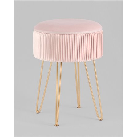 Пуф|Stool Group|Астор светло-розовый