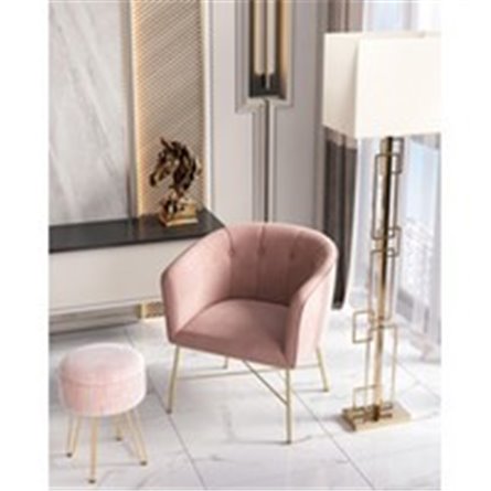 Пуф|Stool Group|Астор светло-розовый