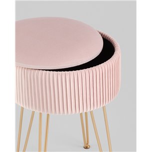 Пуф|Stool Group|Астор светло-розовый