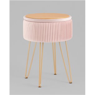 Пуф|Stool Group|Астор светло-розовый