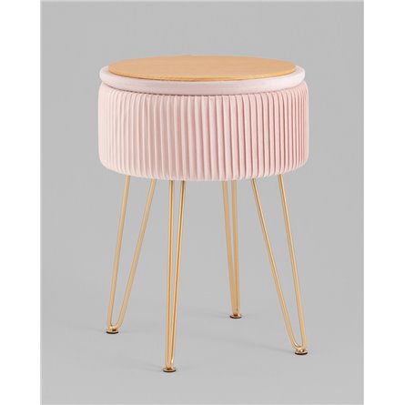Пуф|Stool Group|Астор светло-розовый