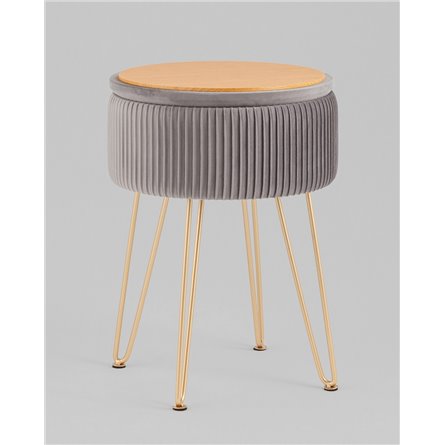 Пуф|Stool Group|Астор серый