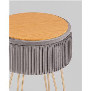 Пуф|Stool Group|Астор серый