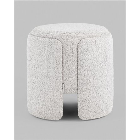 Пуф|Stool Group|Taks букле светло-серый