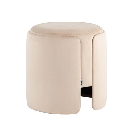 Пуф Taks велюр молочный