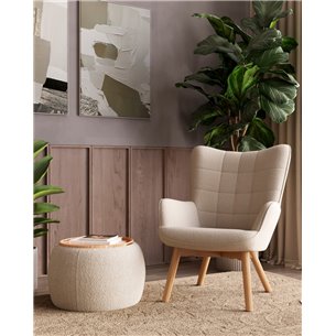 Пуф|Stool Group|Люкке с крышкой, бежевый