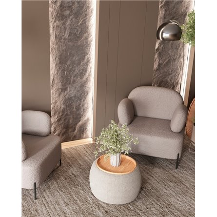 Пуф|Stool Group|Люкке с крышкой, серый