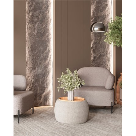 Пуф|Stool Group|Люкке с крышкой, серый