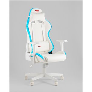 Игровое кресло|TopChairs|спортивное с подсветкой TopChairs GMM-080 белый