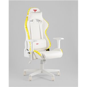 Игровое кресло|TopChairs|спортивное с подсветкой TopChairs GMM-080 белый