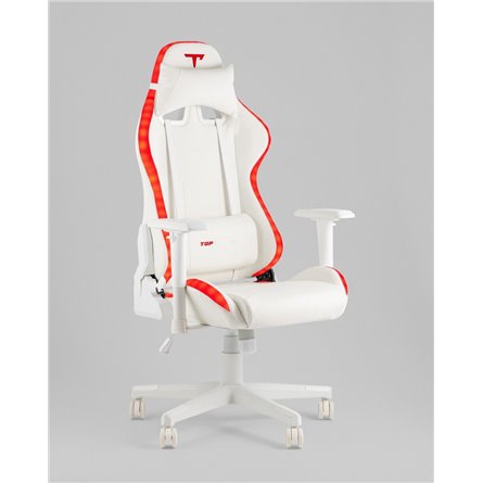 Игровое кресло|TopChairs|спортивное с подсветкой TopChairs GMM-080 белый