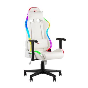 Кресло спортивное TopChairs GMM-080 белый на черной базе