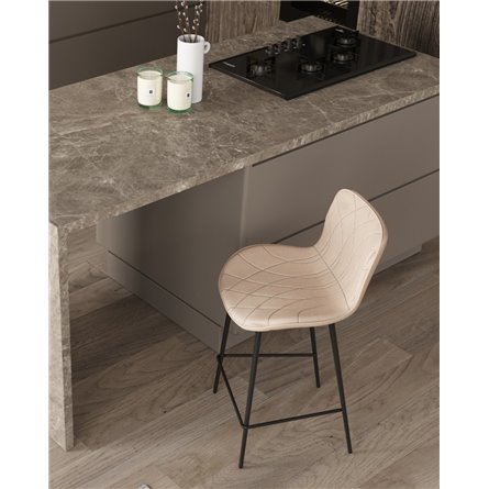 Стул барный|Stool Group|Vault экокожа светло-серый